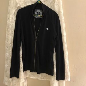 Express Track Jacket/Sweatshirt Men’s Black Medium